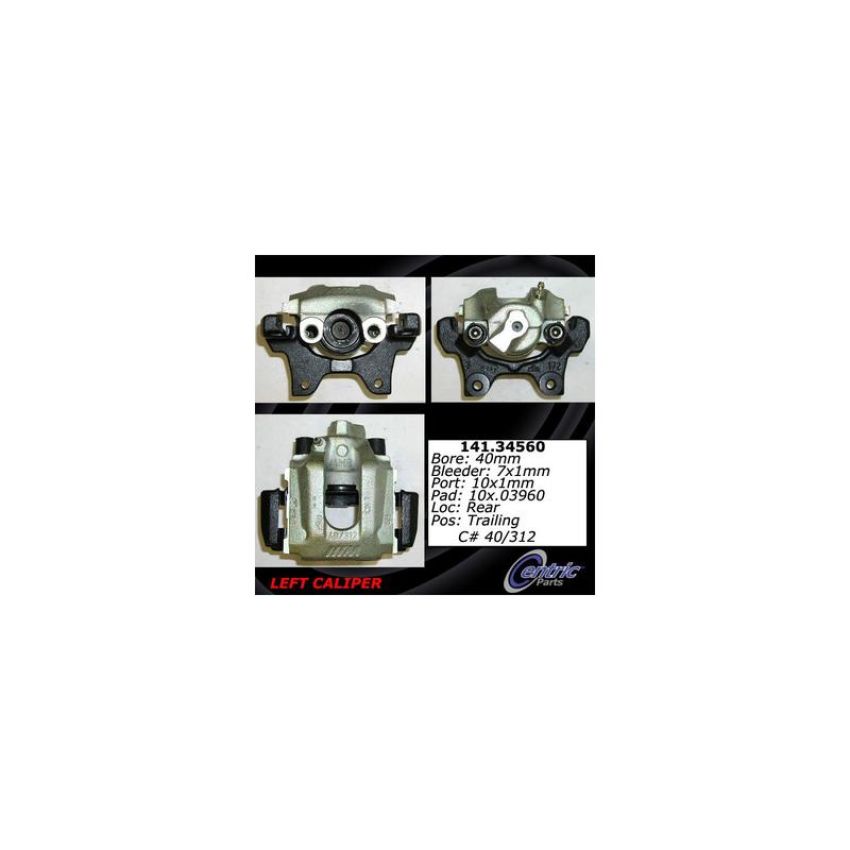 CENTRIC PARTS 141.34560 Centric Semi-Loaded Brake Caliper