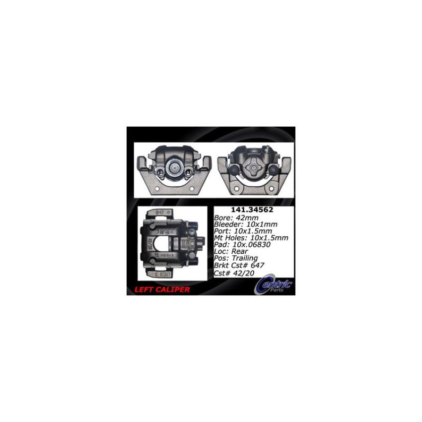 CENTRIC PARTS 141.34562 Centric Semi-Loaded Brake Caliper