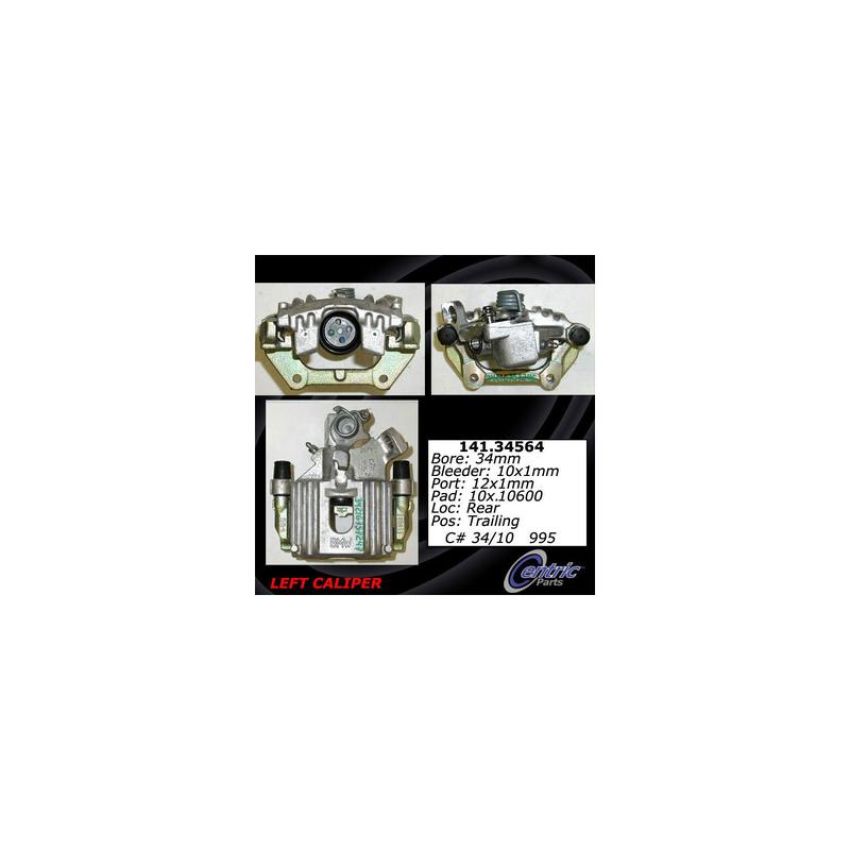 CENTRIC PARTS 141.34564 Centric Semi-Loaded Brake Caliper