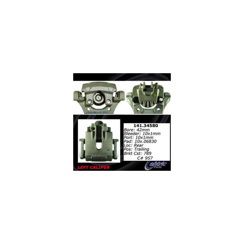CENTRIC PARTS 141.34580 Centric Semi-Loaded Brake Caliper