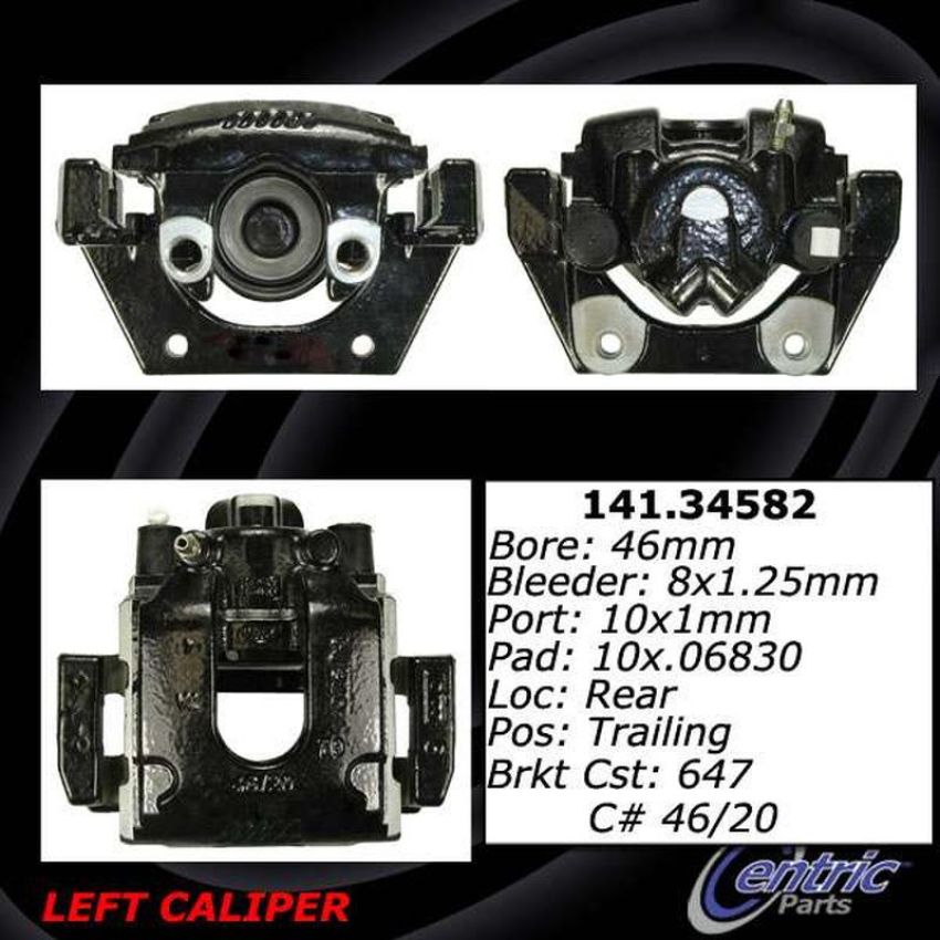 CENTRIC PARTS 141.34581 Centric Semi-Loaded Brake Caliper