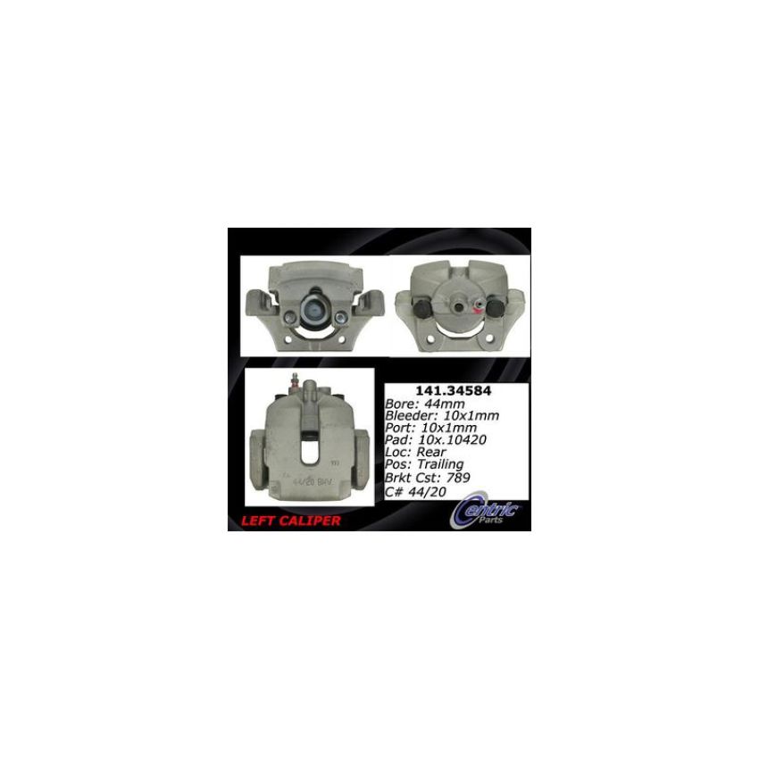 CENTRIC PARTS 141.34584 Centric Semi-Loaded Brake Caliper
