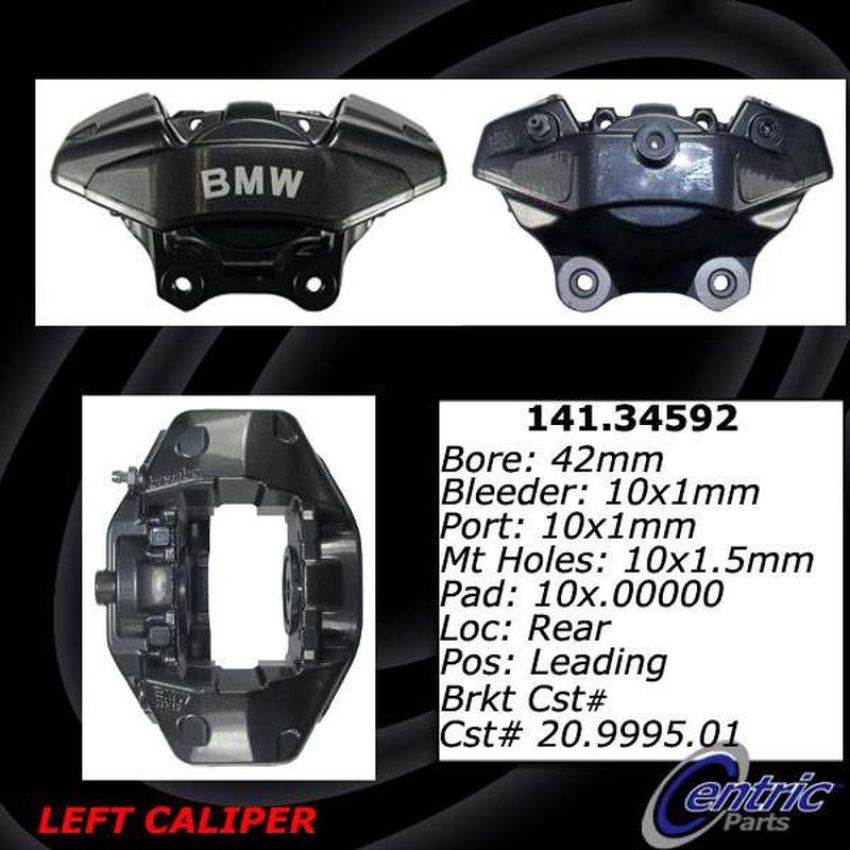 CENTRIC PARTS 141.34591 Centric Semi-Loaded Brake Caliper