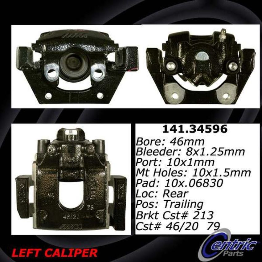 CENTRIC PARTS 141.34595 Centric Semi-Loaded Brake Caliper