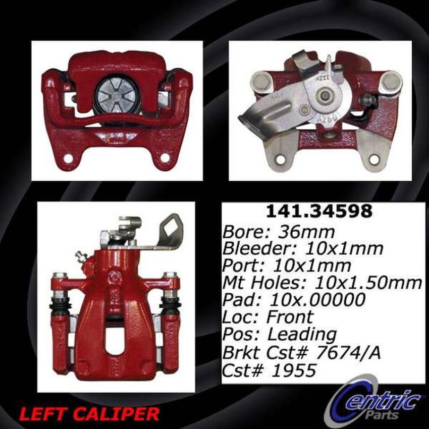 CENTRIC PARTS 141.34597 Centric Semi-Loaded Brake Caliper