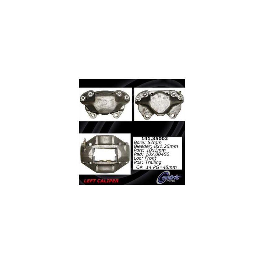 CENTRIC PARTS 141.35002 Centric Semi-Loaded Brake Caliper