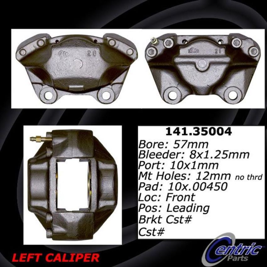 CENTRIC PARTS 141.35004 Centric Semi-Loaded Brake Caliper