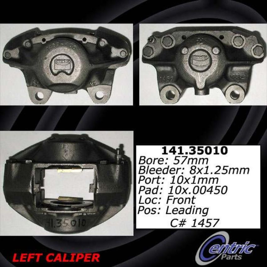 CENTRIC PARTS 141.35009 Centric Semi-Loaded Brake Caliper