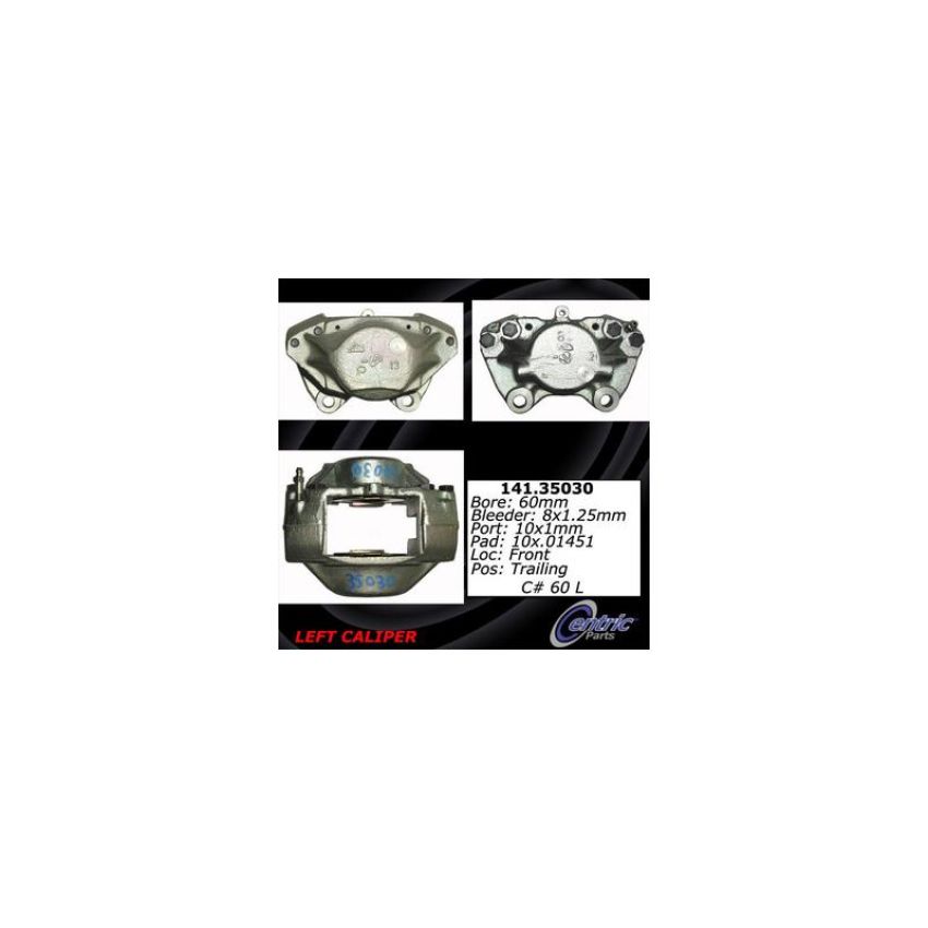 CENTRIC PARTS 141.35030 Centric Semi-Loaded Brake Caliper
