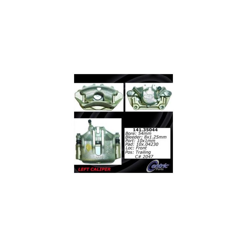 CENTRIC PARTS 141.35044 Centric Semi-Loaded Brake Caliper