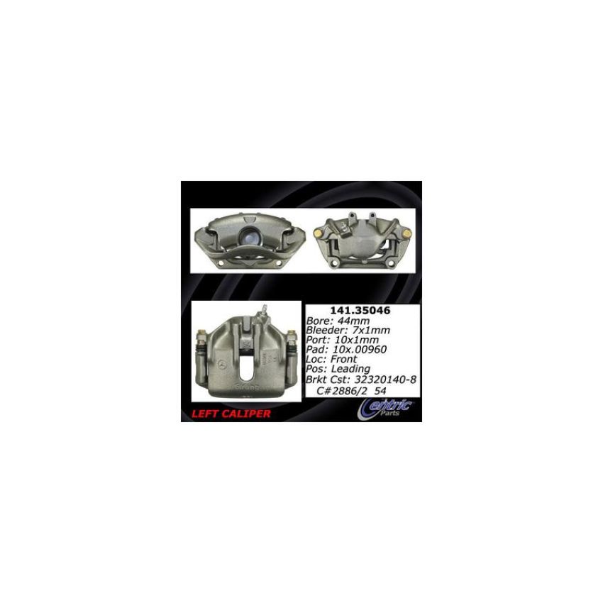 CENTRIC PARTS 141.35046 Centric Semi-Loaded Brake Caliper