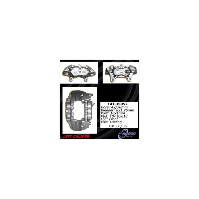 CENTRIC PARTS 141.35052 Centric Semi-Loaded Brake Caliper