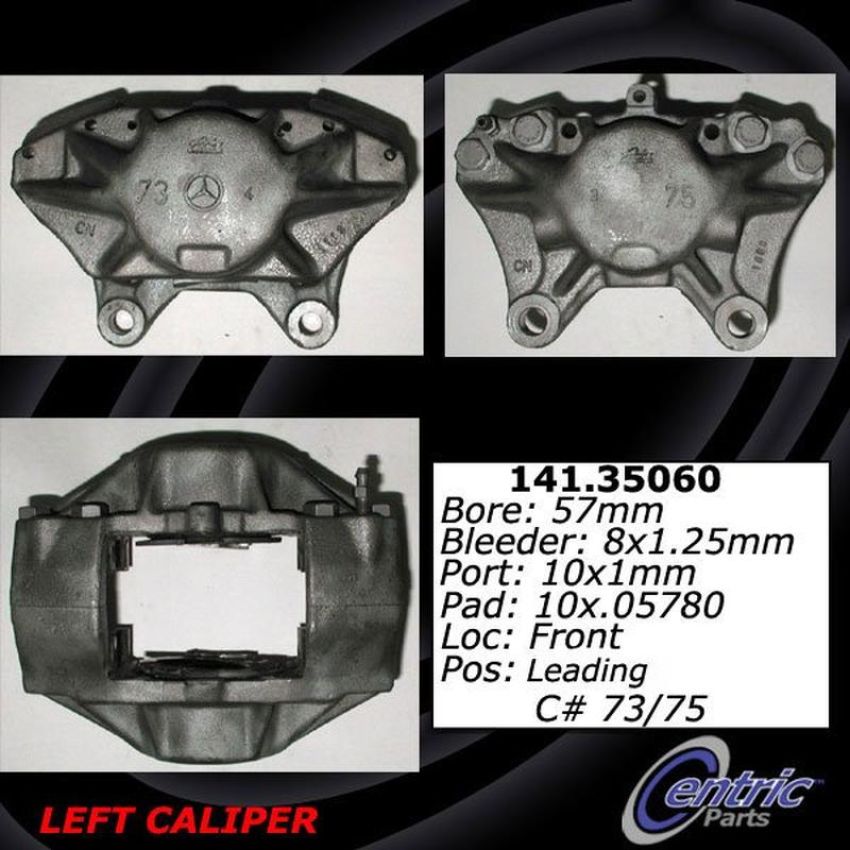 CENTRIC PARTS 141.35060 Centric Semi-Loaded Brake Caliper