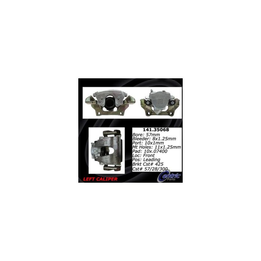 CENTRIC PARTS 141.35068 Centric Semi-Loaded Brake Caliper
