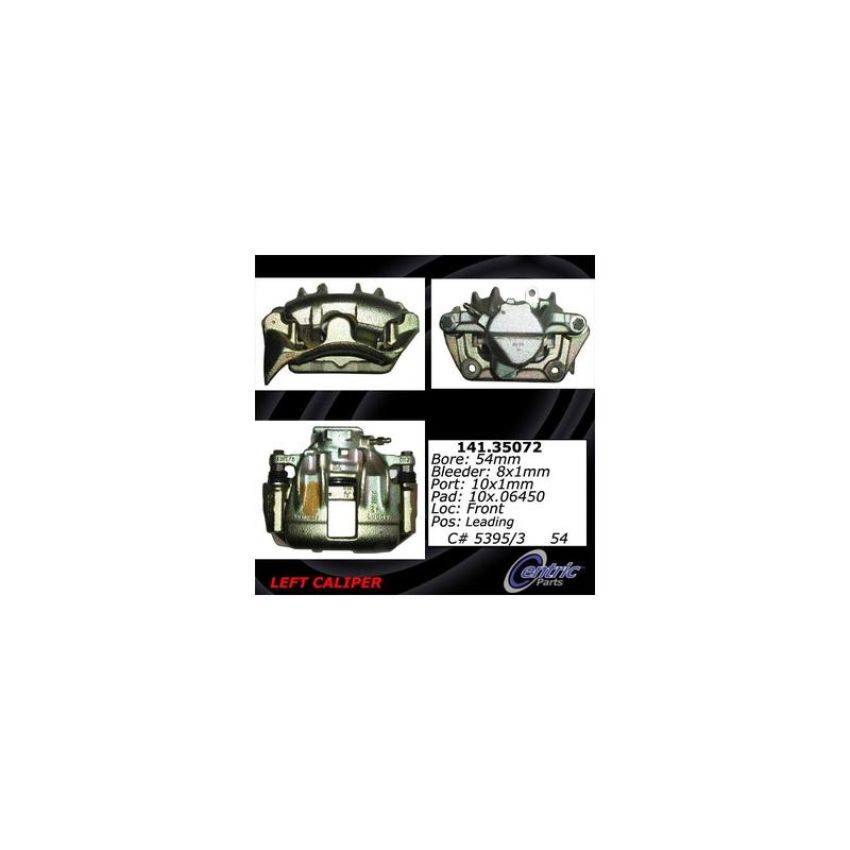 CENTRIC PARTS 141.35072 Centric Semi-Loaded Brake Caliper