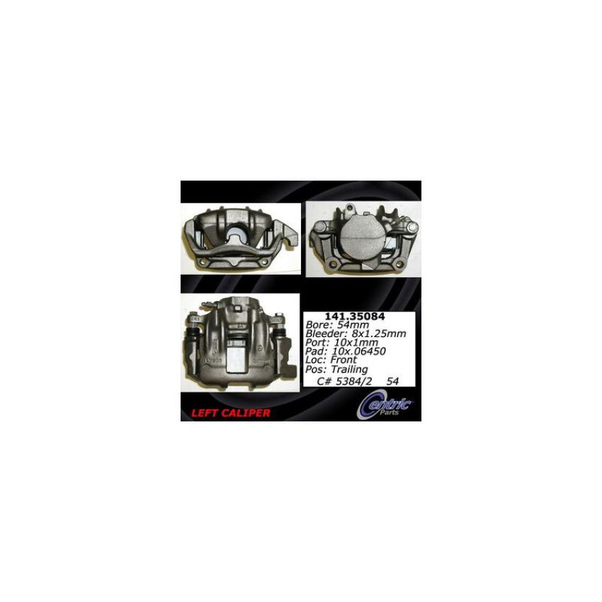CENTRIC PARTS 141.35084 Centric Semi-Loaded Brake Caliper
