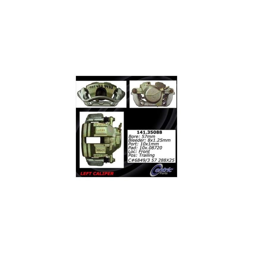CENTRIC PARTS 141.35088 Centric Semi-Loaded Brake Caliper