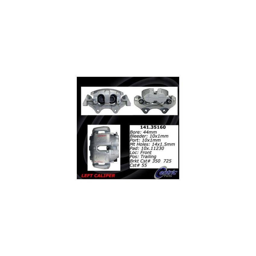 CENTRIC PARTS 141.35160 Centric Semi-Loaded Brake Caliper