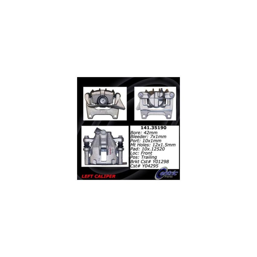 CENTRIC PARTS 141.35190 Centric Semi-Loaded Brake Caliper