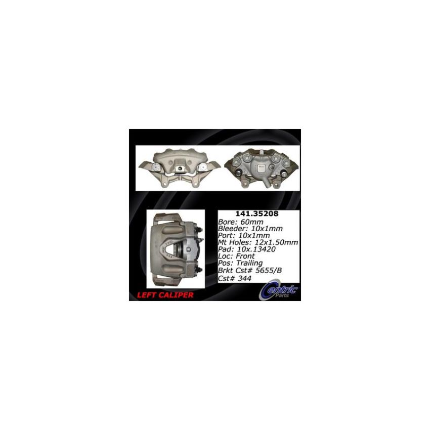 CENTRIC PARTS 141.35208 Centric Semi-Loaded Brake Caliper