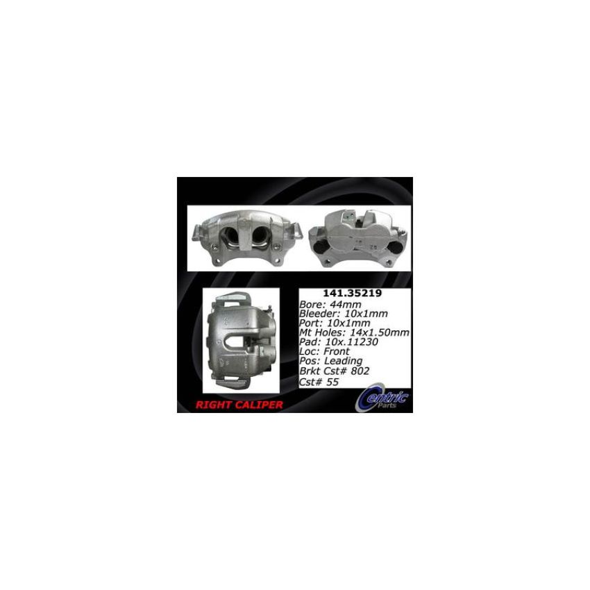 CENTRIC PARTS 141.35219 Centric Semi-Loaded Brake Caliper
