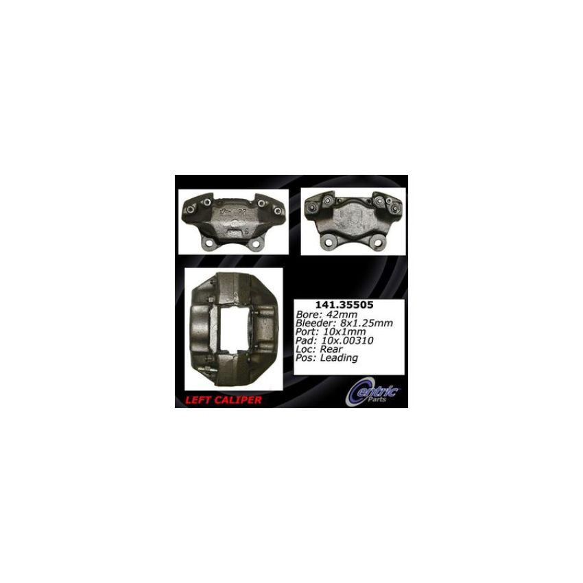 CENTRIC PARTS 141.35505 Centric Semi-Loaded Brake Caliper