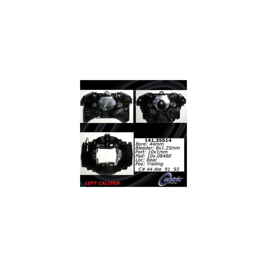 CENTRIC PARTS 141.35514 Centric Semi-Loaded Brake Caliper