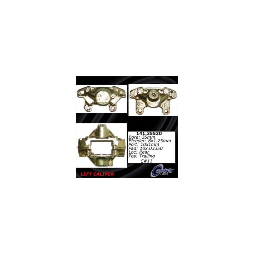 CENTRIC PARTS 141.35520 Centric Semi-Loaded Brake Caliper