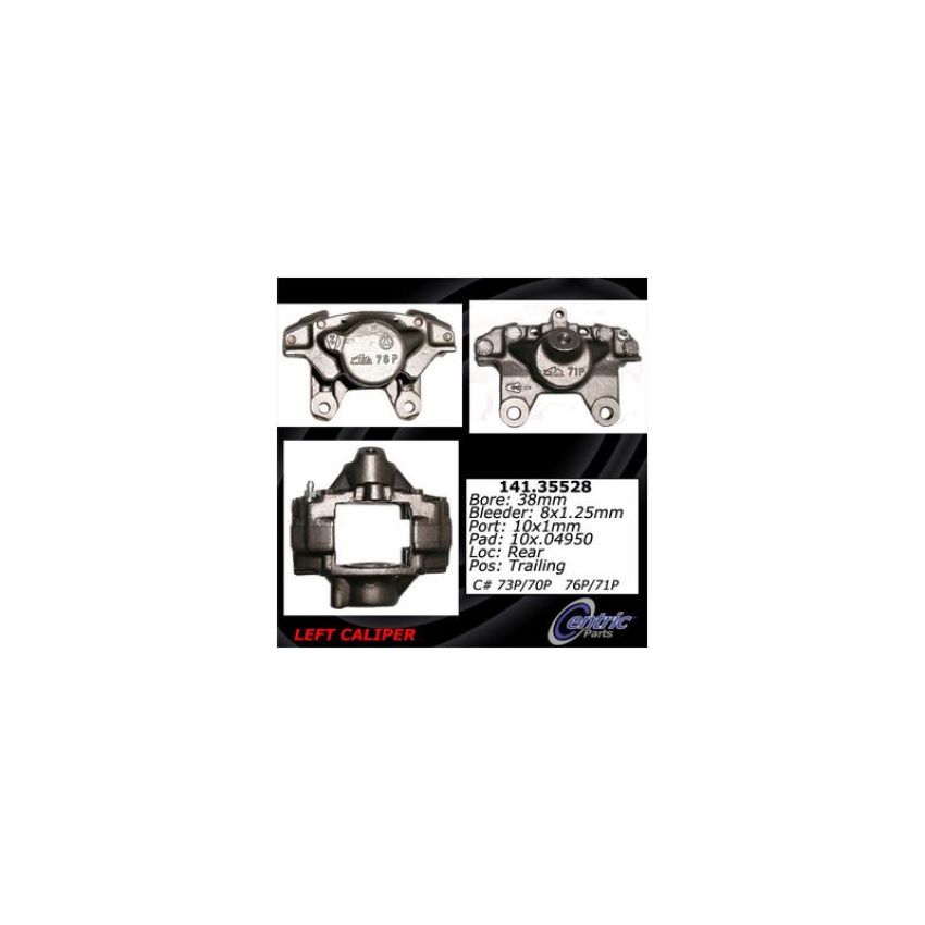 CENTRIC PARTS 141.35528 Centric Semi-Loaded Brake Caliper