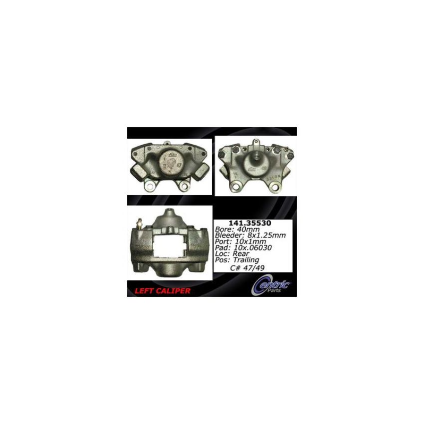 CENTRIC PARTS 141.35530 Centric Semi-Loaded Brake Caliper