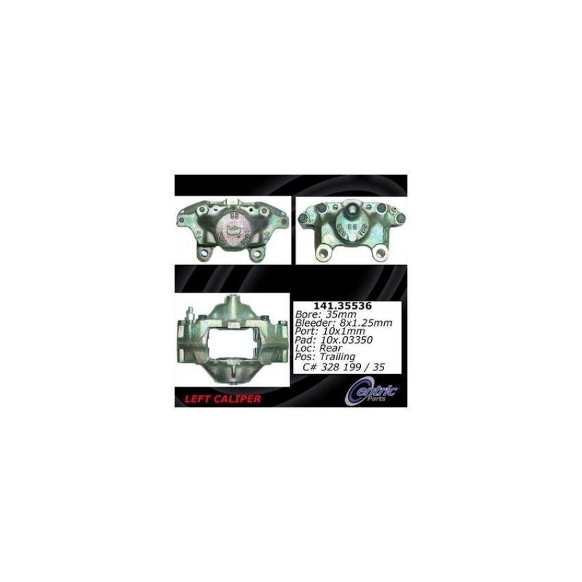 CENTRIC PARTS 141.35536 Centric Semi-Loaded Brake Caliper