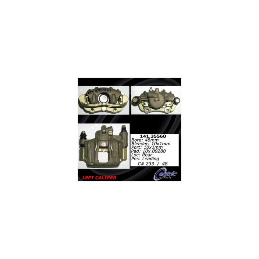 CENTRIC PARTS 141.35560 Centric Semi-Loaded Brake Caliper