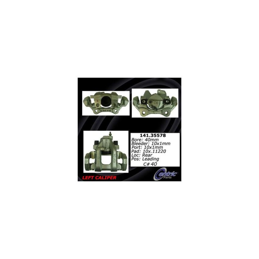 CENTRIC PARTS 141.35578 Centric Semi-Loaded Brake Caliper