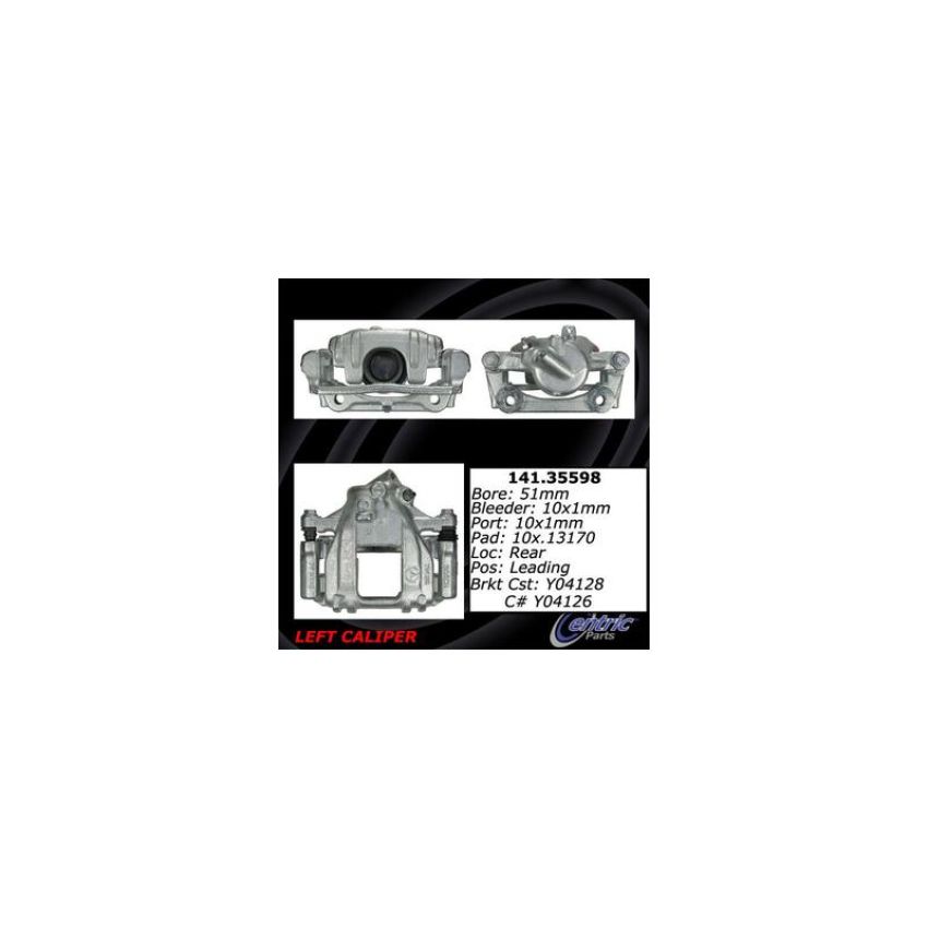 CENTRIC PARTS 141.35598 Centric Semi-Loaded Brake Caliper