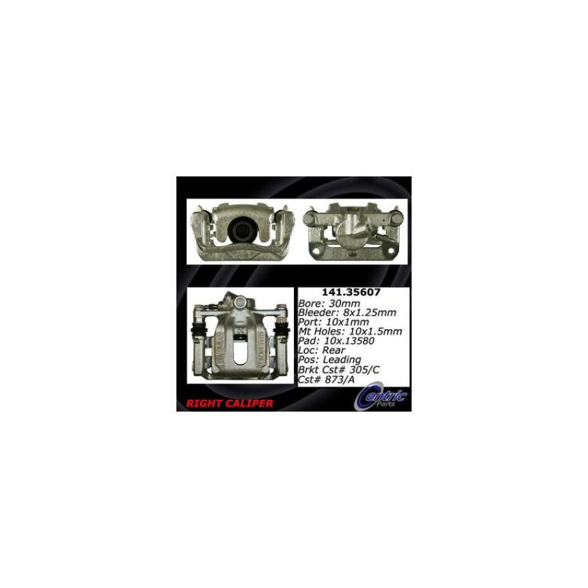 CENTRIC PARTS 141.35607 Centric Semi-Loaded Brake Caliper