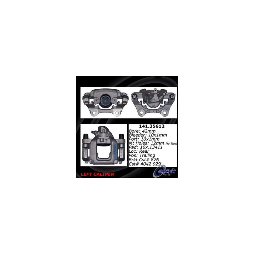 CENTRIC PARTS 141.35612 Centric Semi-Loaded Brake Caliper