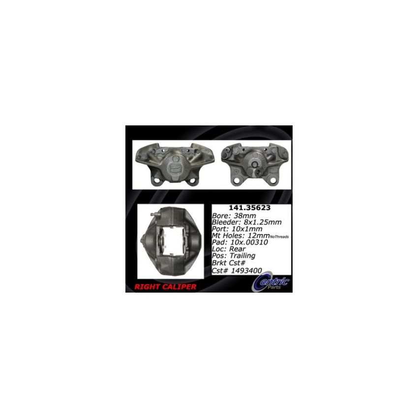 CENTRIC PARTS 141.35623 Centric Semi-Loaded Brake Caliper