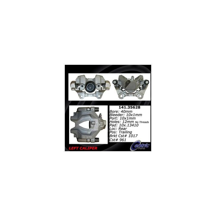 CENTRIC PARTS 141.35628 Centric Semi-Loaded Brake Caliper