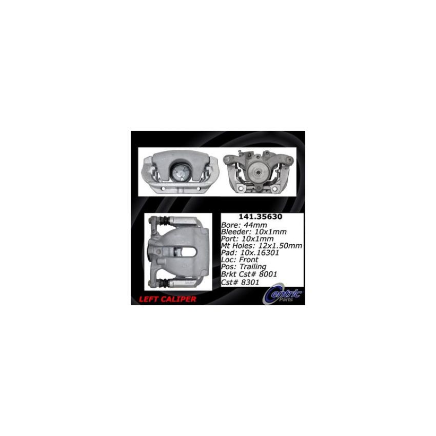 CENTRIC PARTS 141.35630 Centric Semi-Loaded Brake Caliper EPB