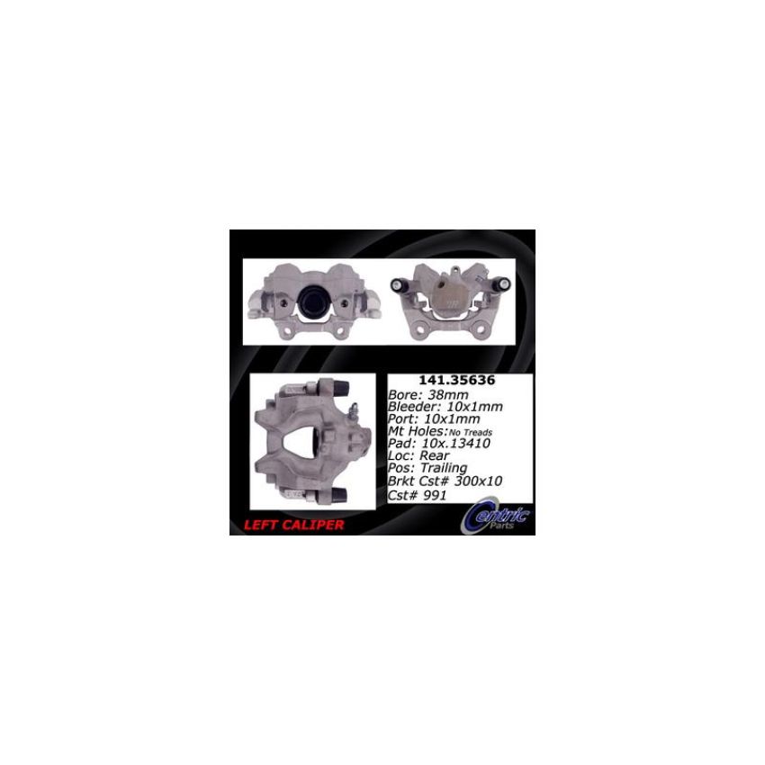 CENTRIC PARTS 141.35636 Centric Semi-Loaded Brake Caliper