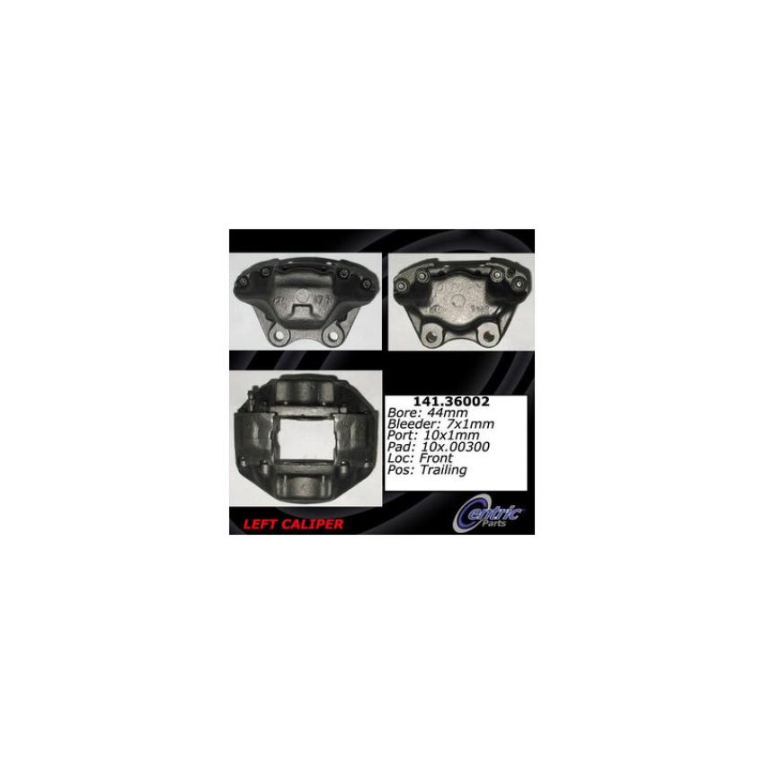 CENTRIC PARTS 141.36002 Centric Semi-Loaded Brake Caliper