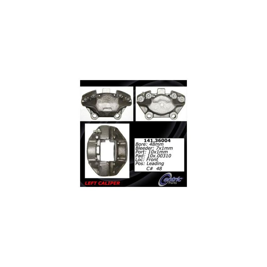 CENTRIC PARTS 141.36004 Centric Semi-Loaded Brake Caliper