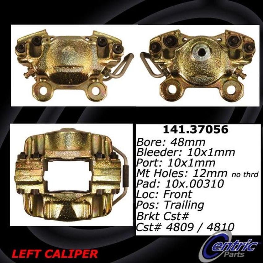 CENTRIC PARTS 141.37056 Centric Semi-Loaded Brake Caliper