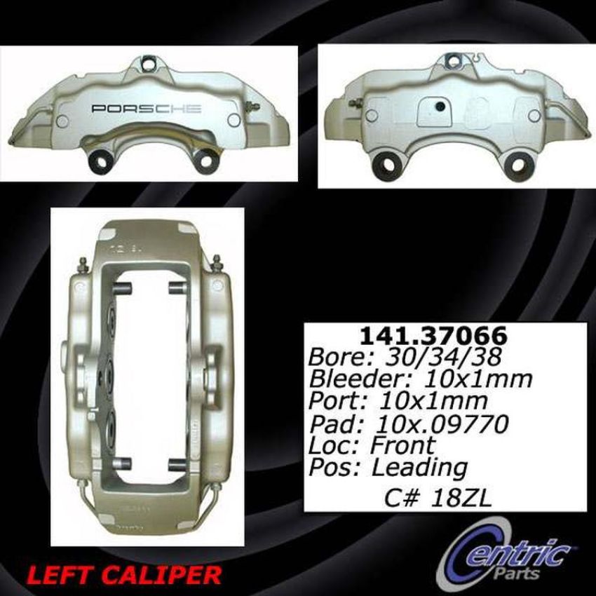 CENTRIC PARTS 141.37065 Centric Semi-Loaded Brake Caliper