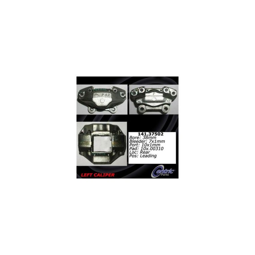 CENTRIC PARTS 141.37502 Centric Semi-Loaded Brake Caliper