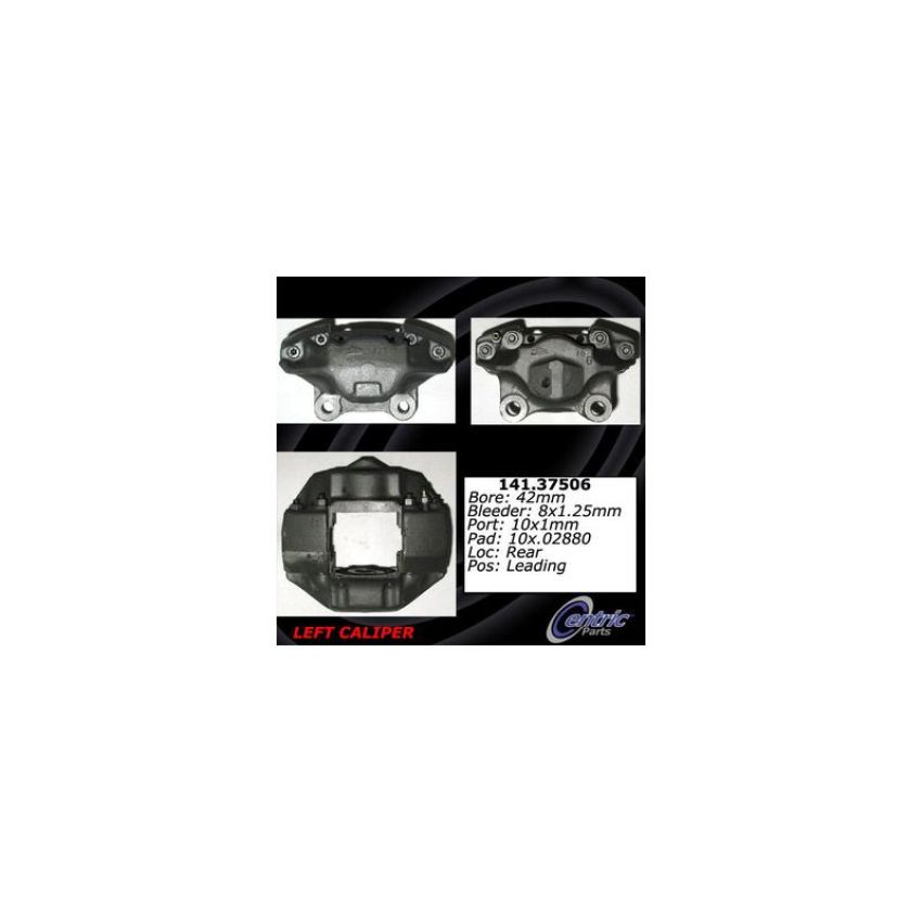 CENTRIC PARTS 141.37506 Centric Semi-Loaded Brake Caliper