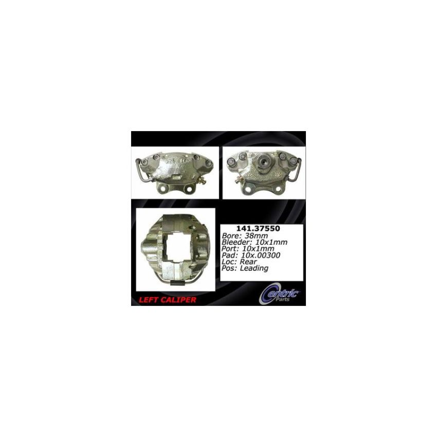 CENTRIC PARTS 141.37550 Centric Semi-Loaded Brake Caliper
