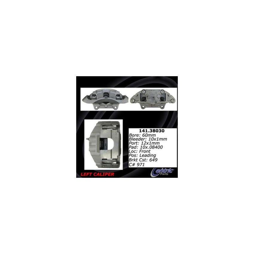 CENTRIC PARTS 141.38030 Centric Semi-Loaded Brake Caliper