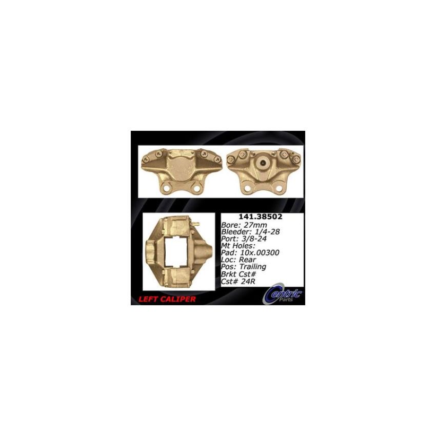 CENTRIC PARTS 141.38502 Centric Semi-Loaded Brake Caliper