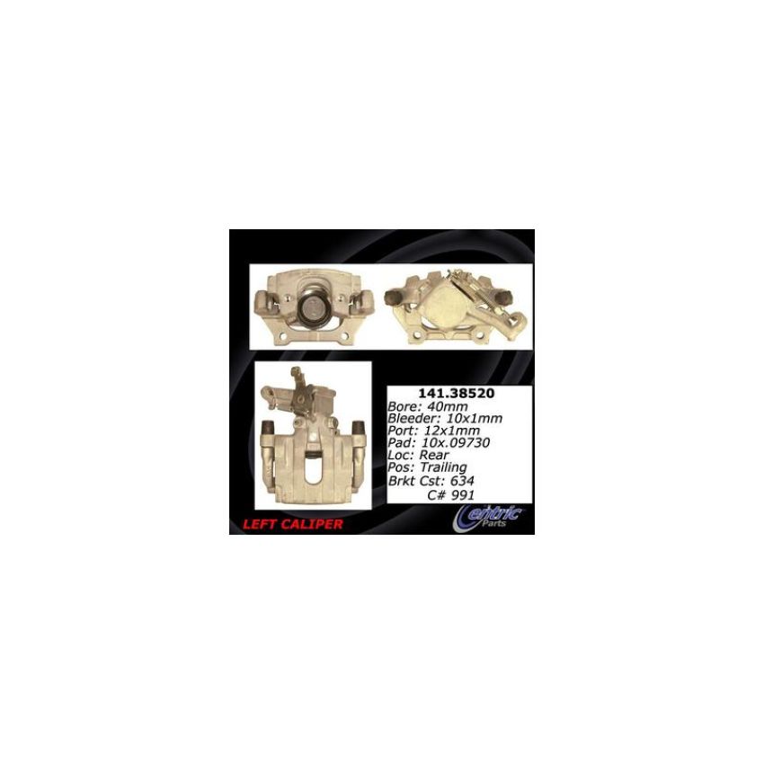 CENTRIC PARTS 141.38520 Centric Semi-Loaded Brake Caliper